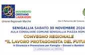 CONVEGNO REGIONALE “IL LAVORO PROTAGONISTA DEL FUTURO”