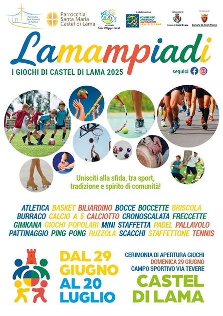 Lamampiadi – I Giochi di Castel di Lama 2025