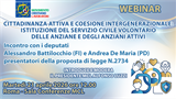 Webinar: Cittadinanza attiva e coesione...